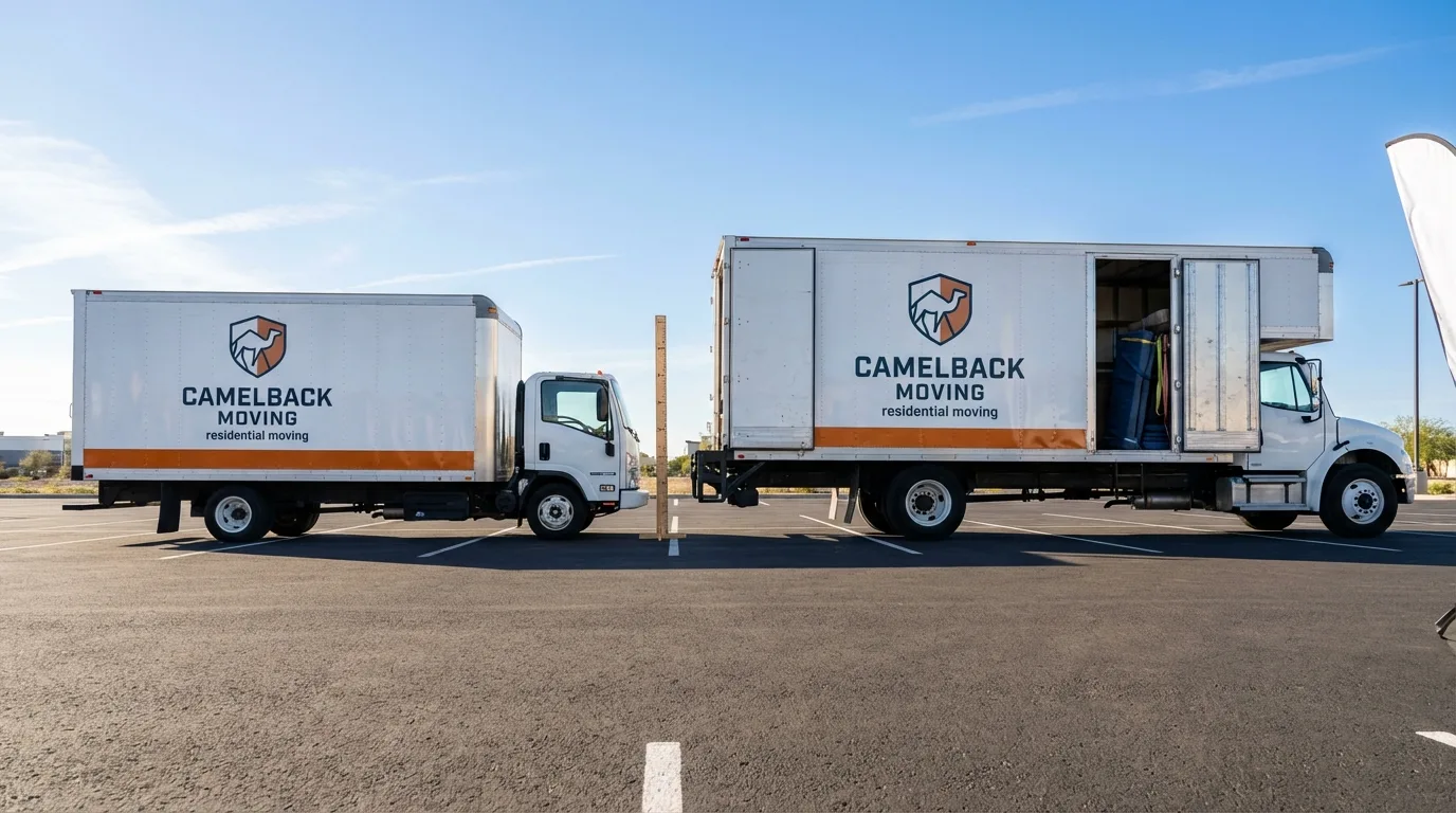 Moving truck size capacity guide in Ellwood City